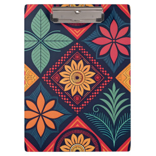 Flowers Magic Pattern Clipboard