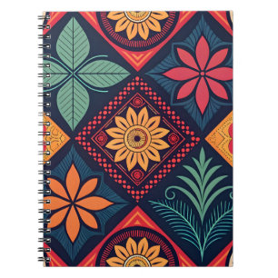 Flowers Magic Pattern Notebook