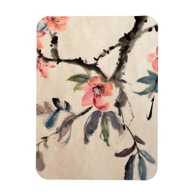 Flowers Magnet (Vertical)