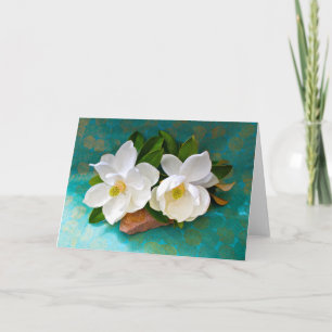 Flowers Magnolia Flower Card