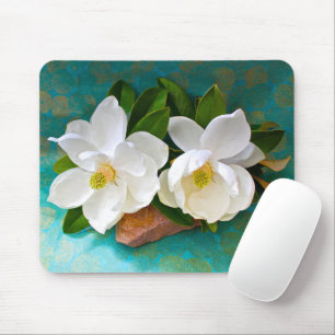 Flowers   Magnolia Flower Mouse Pad