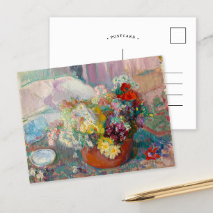 Flowers Magnus Enckell Postcard