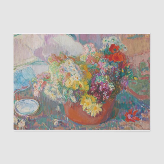 Flowers, Magnus Enckell  Tissue Paper (Front)