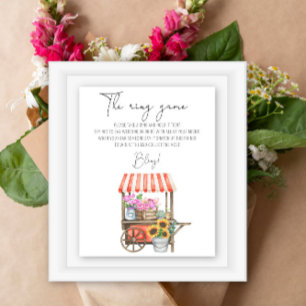 Flowers market - Put a ring on it game poster