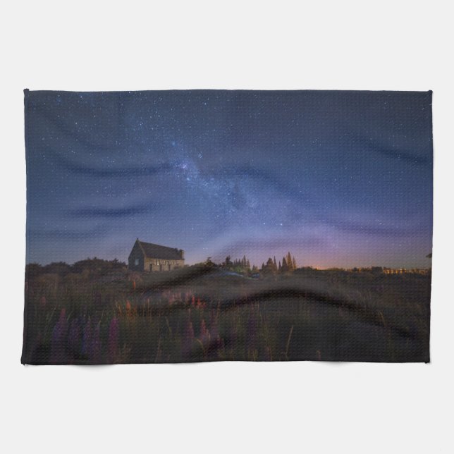 Flowers | Milky Way New Zealand Kitchen Towel (Horizontal)