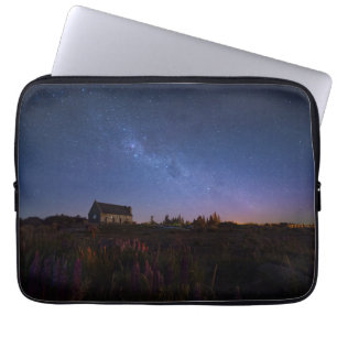 Flowers   Milky Way New Zealand Laptop Sleeve