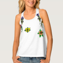 Flowers (mini) Women's Tank Top