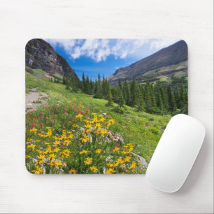 Flowers Montana Flower Path Mouse Pad