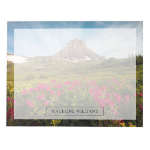 Flowers   Montana's Glacier National Park Notepad