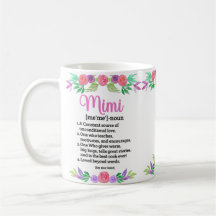 Flowers Mother's Day Definition Gift For Mimi