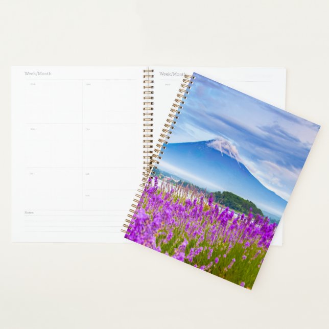 Flowers | Mount Fugi Japan Planner (Display)