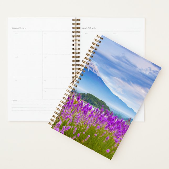 Flowers | Mount Fugi Japan Planner (Display)