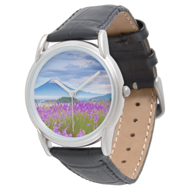 Flowers | Mount Fugi Japan Watch (Angled)