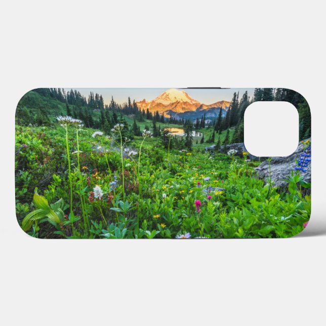 Flowers | Mount Rainier National Park Case-Mate iPhone Case (Back (Horizontal))