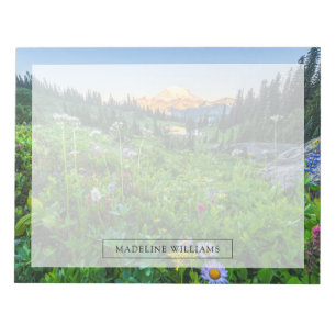 Flowers   Mount Rainier National Park Notepad