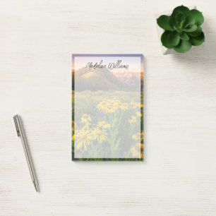 Flowers Mountain Meadow Crested Butte Colorado Post-it Notes