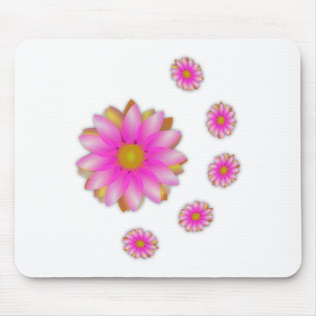 Flowers Mouse Pad (Front)