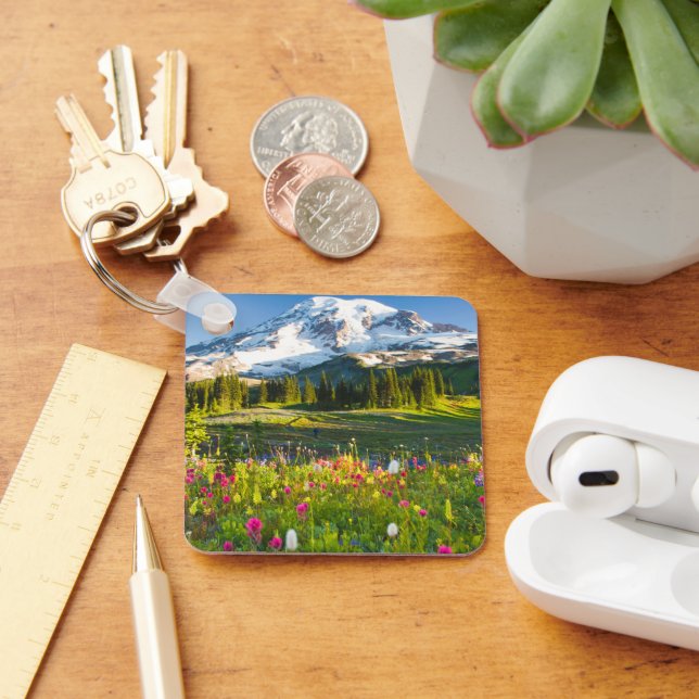 Flowers | Mt. Rainier Wildflowers Keychain (Desk)