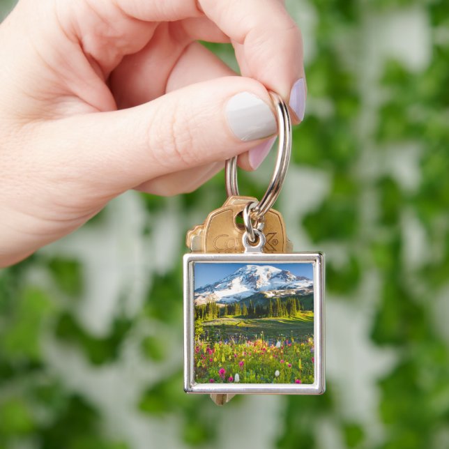 Flowers | Mt. Rainier Wildflowers Keychain (Hand)