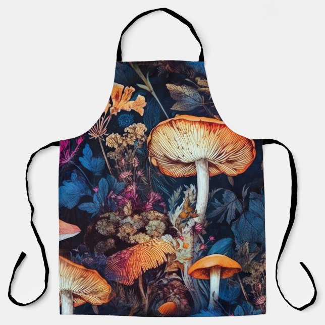 Flowers nature art apron (Front)