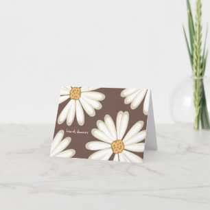 Flowers Note Card