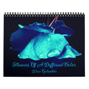 Flowers Of A Different Colour Calendar