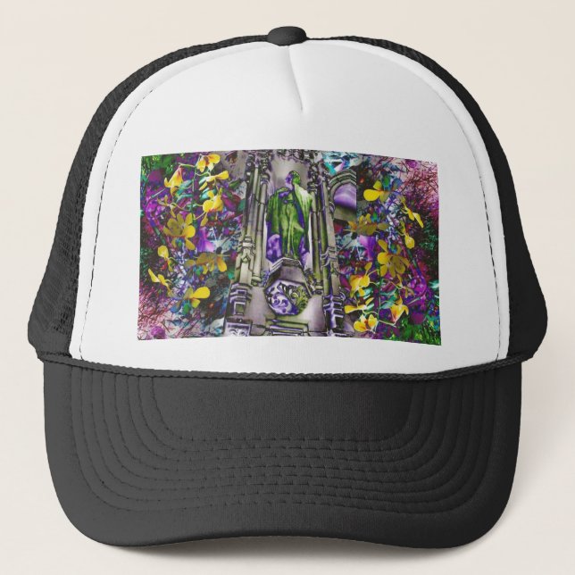 Flowers of Evil Trucker Hat (Front)