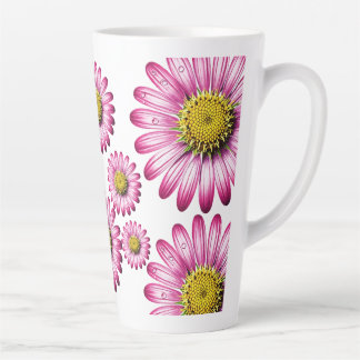 Flowers of Gérbera Latte Mug