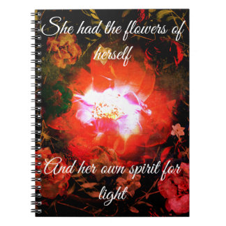 Flowers of Herself Notebook