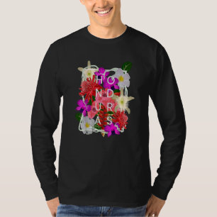 Flowers of Honduras Word Honduran Pride T-Shirt