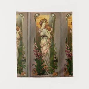 Flowers Of Mountains by Élisabeth Sonrel Tapestry