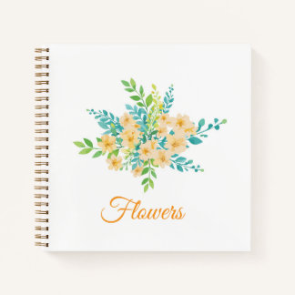 "Flowers of the Field" Notebook