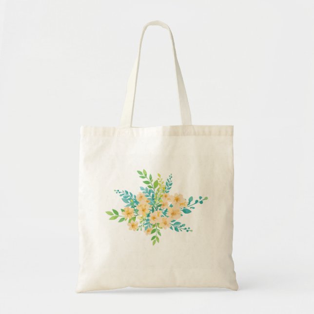 "Flowers of the Field" Tote Bag (Front)