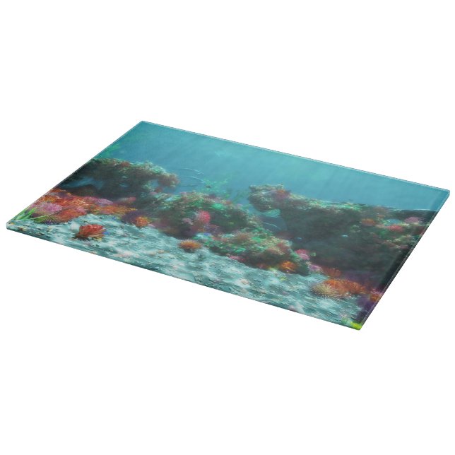 Flowers of the Sea Cutting Board (Corner)