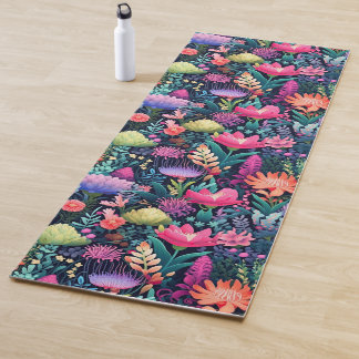 Flowers of the Sea - Seabed Garden Yoga Mat