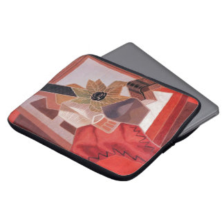 Flowers on a Table by Juan Gris, Vintage Cubism Laptop Sleeve