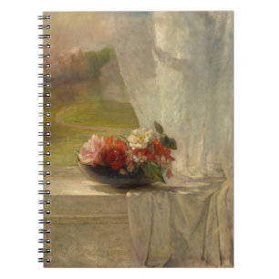 Flowers on a Window Ledge Notebook