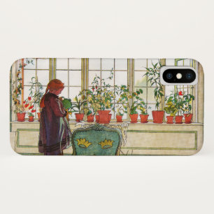 Flowers on the Windowsill by Carl Larsson Case-Mate iPhone Case