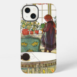 Flowers on the Windowsill by Carl Larsson  iPhone 13 Case