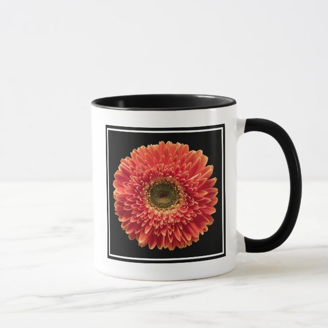 Flowers | Orange Gerbera Daisy Mug (Right)