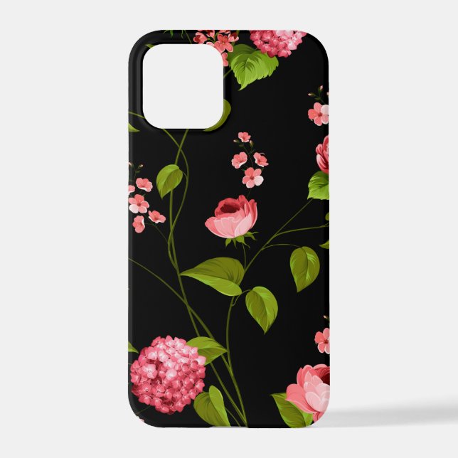 Flowers Pattern 18 iPhone Case (Back)