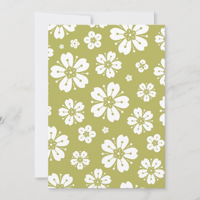 Flowers Pattern 1 Announcement (Front)