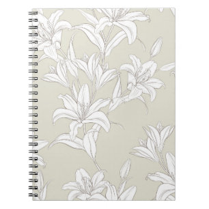 Flowers Pattern 9 Notebook