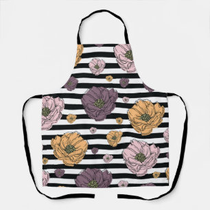 Flowers Pattern Apron