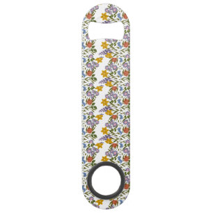 Flowers Pattern Bar Key