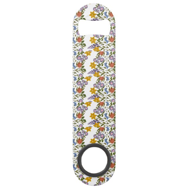 Flowers Pattern Bar Key (Front)
