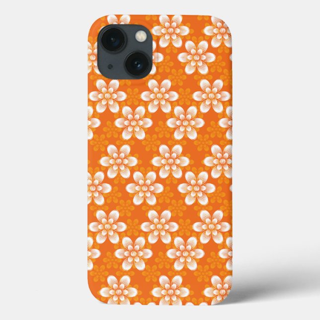 Flowers Pattern Case-Mate iPhone Case (Back)