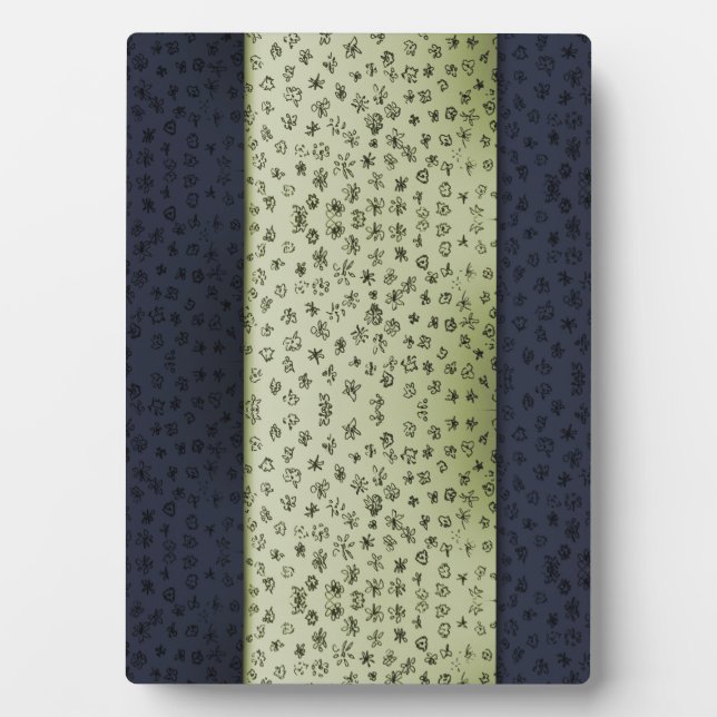 Flowers Pattern Plaque (Front)