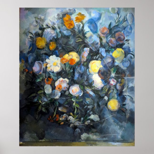 Flowers - Paul Cezanne - c1902 Poster (Front)