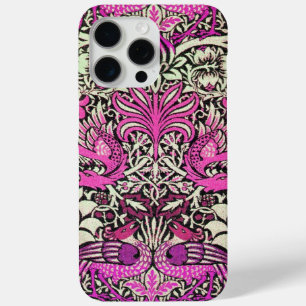 FLOWERS,PEACOCKS AND DRAGONS iPhone 15 PRO MAX CASE
